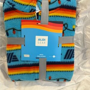 SOLD - Aldi Gear Colorful Christmas Onesie 2023 Aisle of Shame L NWT